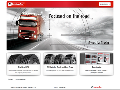 Matador truck tyres